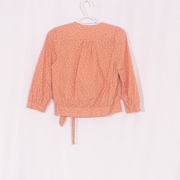 MADEWELL Wrap Top in Star Scatter Size S - Picture 5 of 7